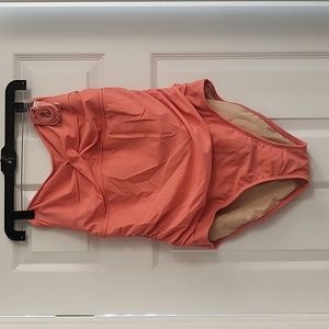 Kona Sol Tummy Control Swimsuit Adjustable Strap XL